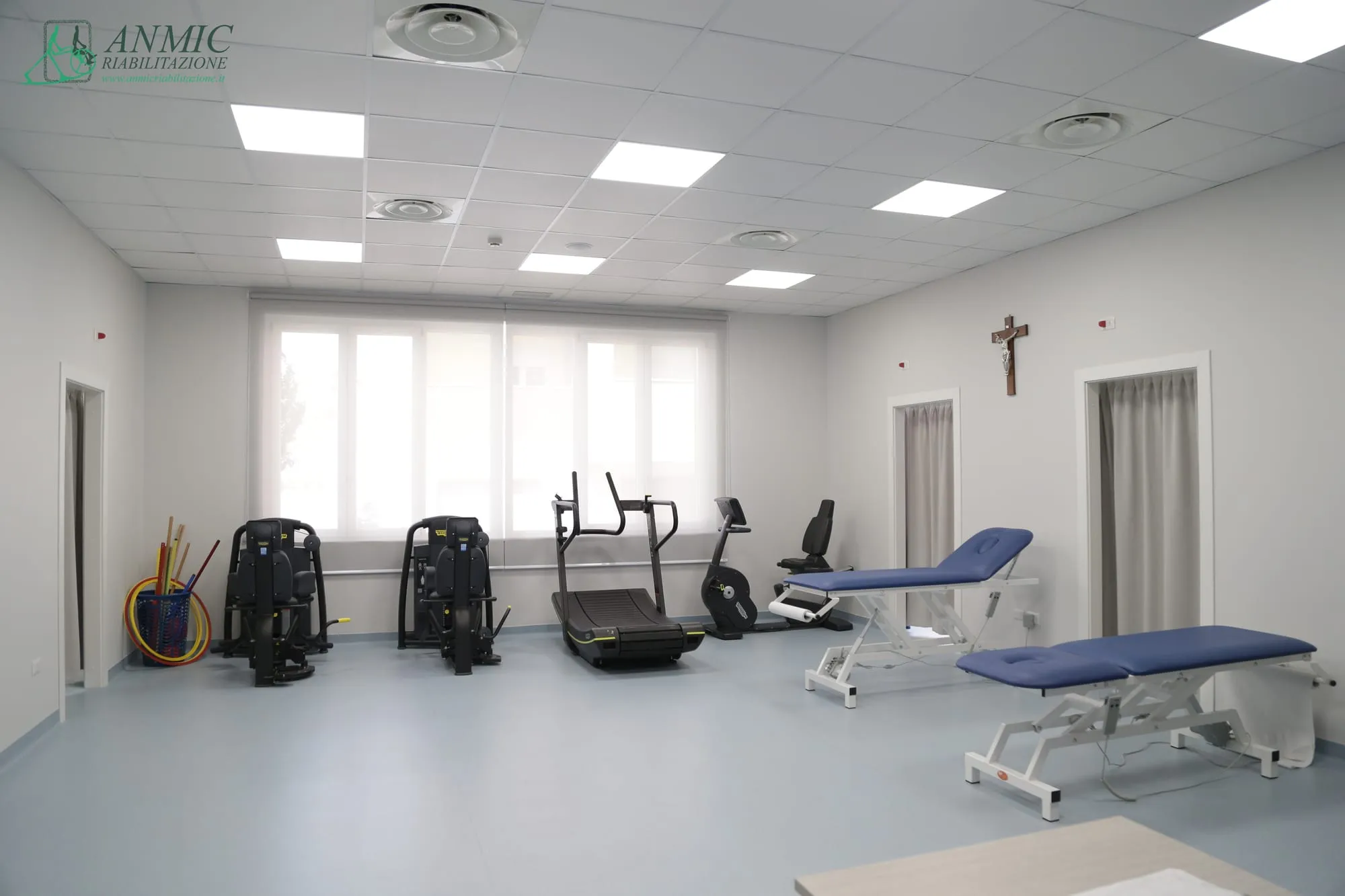 Palestra riabilitativa attrezzata di ANMIC Riabilitazione